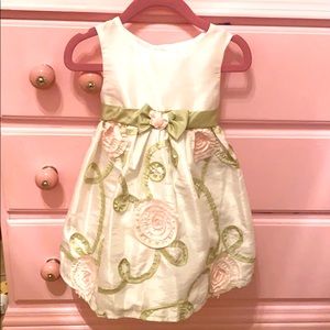 Flowered Toddler Dress